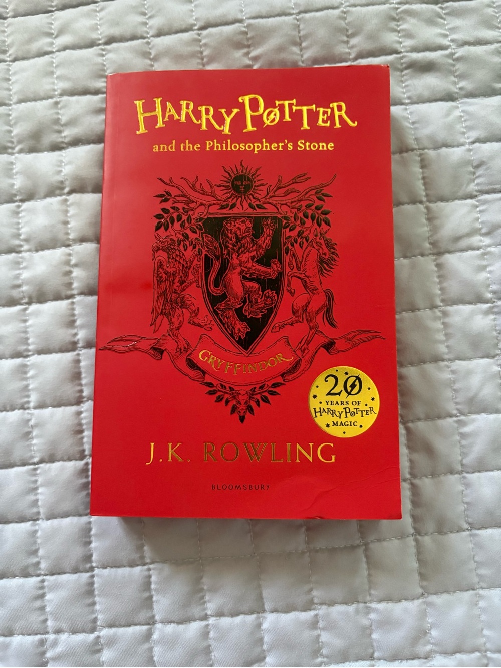Harry Potter Gryffindor Edition Hardcover - Red with Gold Accents